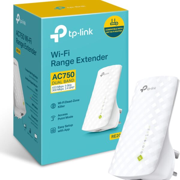 TP-Link RE200 AC750 Universal Dual Band Range Extender